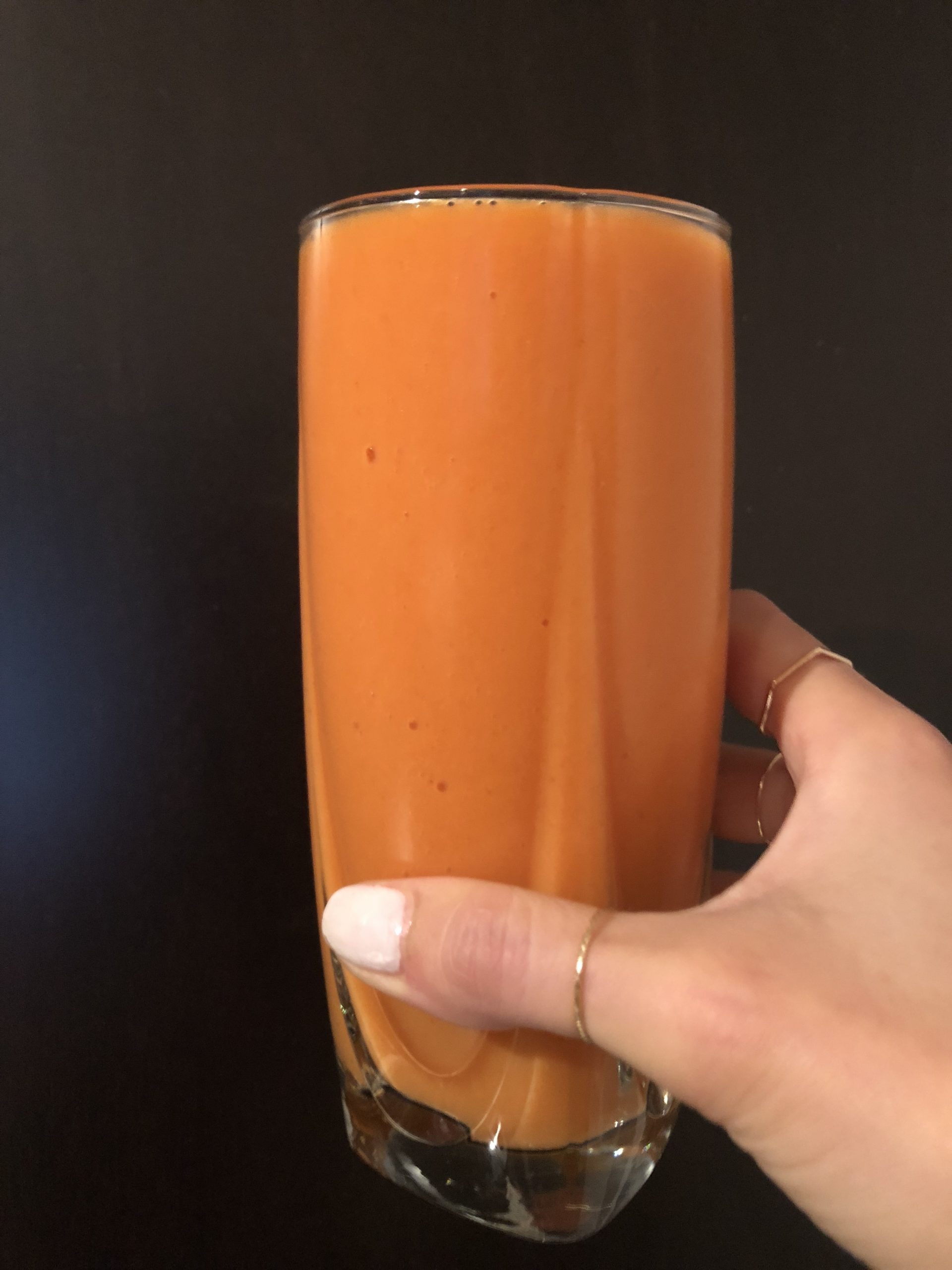 Carrot & Mango Smoothie